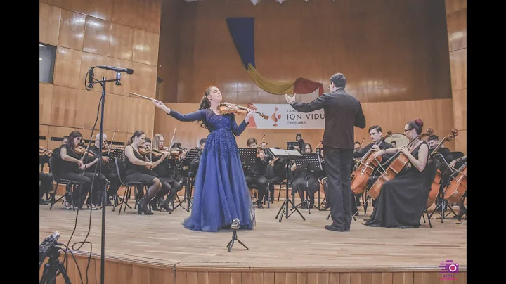 Mendelssohn Violin Concerto in E minor 1st mvt. - Lois Muntean/Radu Zaharia/Maggiore & Symphony Orch