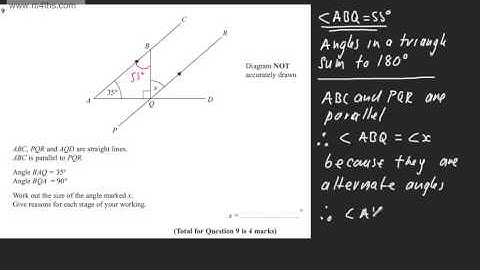 q9 Edexcel 1MA0 Higher June 2013  paper 2 Calculator GCSE maths