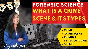 Crime, Crime Scene & Types of Crime Scene | Forensic Science | UGC-NET , B.Sc. , M.Sc.