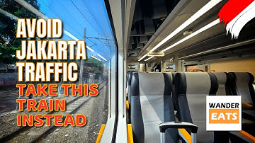 Ride: 🇮🇩 Jakarta Soekarno–Hatta Airport to City Center by Train for ONLY USD $4.30 / MYR $18.00