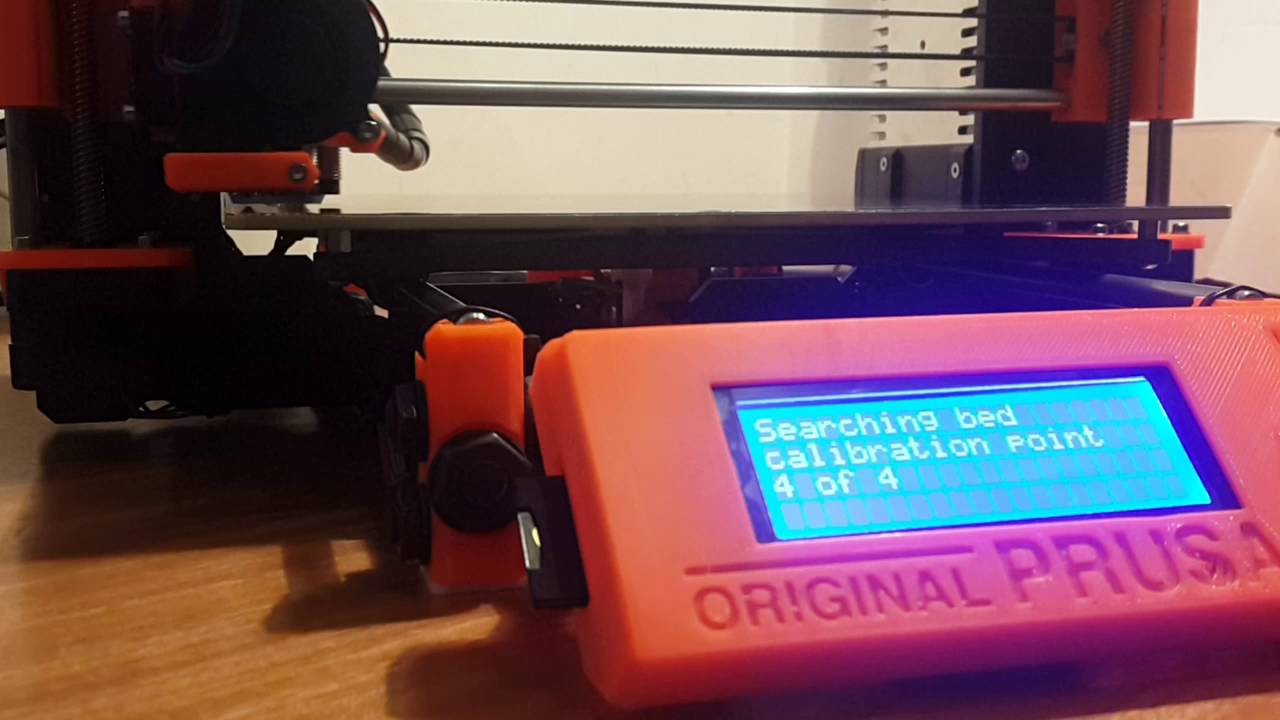 Calibration failed. Original Prusa i3 MK2 - YouTube