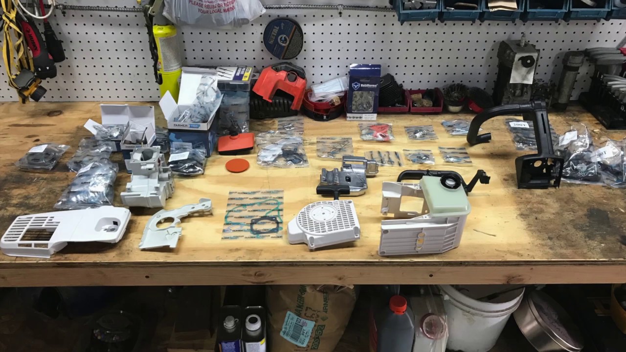 Stihl MS200T Chainsaw Kit Build (Farmertec G111) (Part 1) YouTube