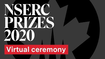 NSERC Prizes 2020 - Virtual ceremony