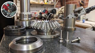 Measuring Bevel Gears - Adcock & Shipley milling machine restoration (part 5)