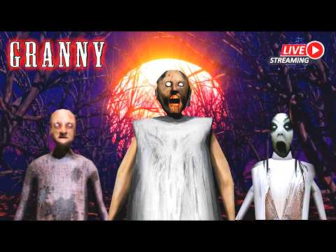Granny Is Live 🔴 Granny Live Gameplay | Horror Escape Game |#granny#grannylive