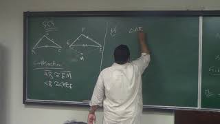Lecture 20 (Part 3): S.A.S Postulate implies S.S.S postulate