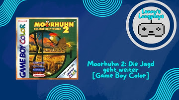 Moorhuhn 2: Die Jagd geht weiter [GBC] Longplay