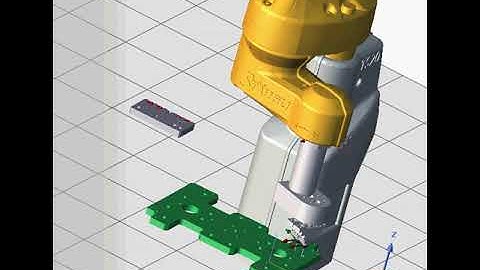 Simulation de Robot Staübli TS20 sous Staübli Robotics Suite