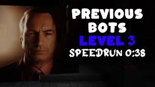 Roblox Previous Bots Level 3 Speedrun 0:38