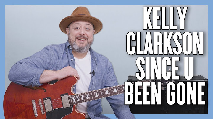 Since U Been Gone Guitar version - Guitar performance video thumbnail