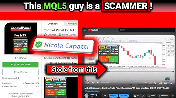 This guy is a HUGE MQL5 Scammer! - NICOLA CAPATTI aka Scammer [PART 761] #mql5 #scammer #mql5scammer