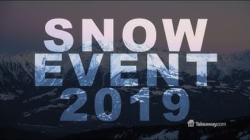 Takeaway.com Snow Event 2019
