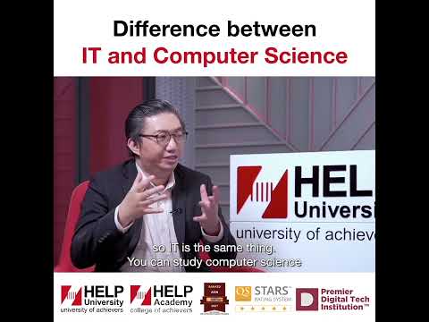 Video: Hvad er forskellen mellem datalogi og informationsteknologi?