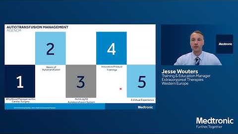 The AutoLog IQTM Autotransfusion System - A Virtual Experience  (Practical Tutorial @EACTS 2021)