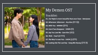 [Full Album] Nhạc Phim Chàng Ác Ma Của Tôi (마이 데몬) | My Demon OST Part 1-8