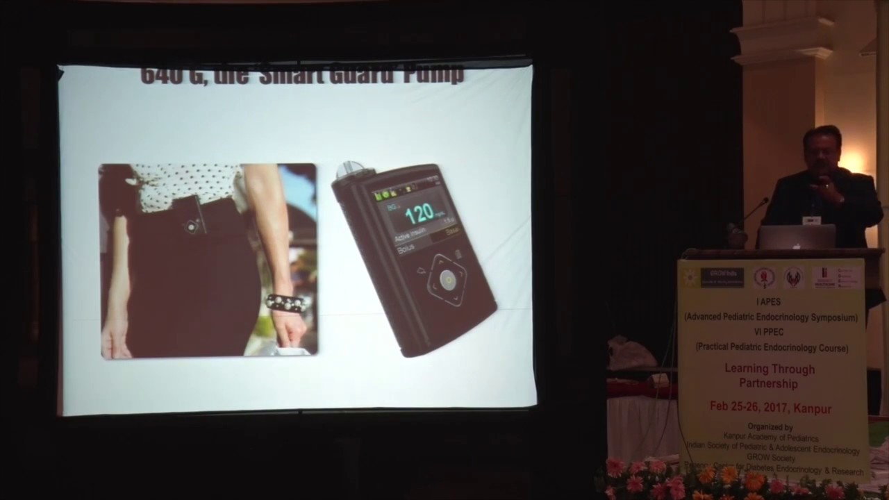 GROW Society Advanced Pediatric Endocrinology Symposium- Insulin Pump- Nuts and bolts Dr Subrata Dey