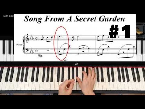 Song From A Secret Garden – Hướng Dẫn Solo Piano | CÁCH HỌC PIANO DỄ NHẤT CHO NGƯỜI LỚN TUỔI
