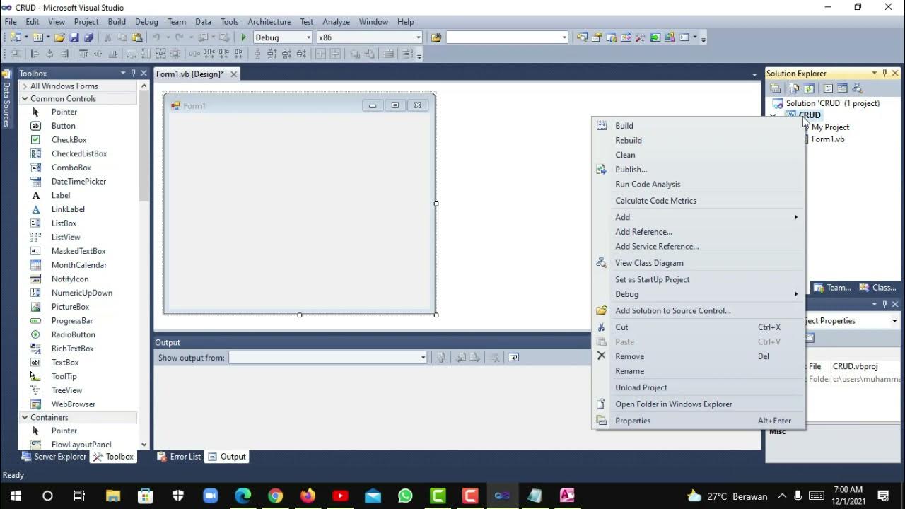 CRUD (Create, Read, Update, Delete) With Visual Studio 2010 and ...