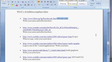 WS S7 1 v8, syllabus compliant video, turtle graphics, Logo, Mr Liao