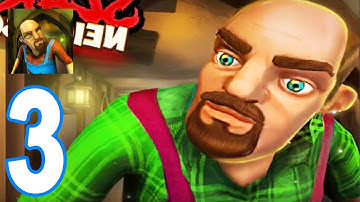 Scary Neighbor 3D - Full History Walkthrough Gameplay Part 3 (iOS, Android)