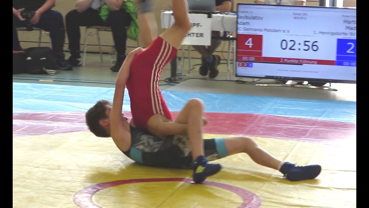 Wrestling / Ringen, CJugend, MDM 2022 in Plauen, Freestyle, 38 kg