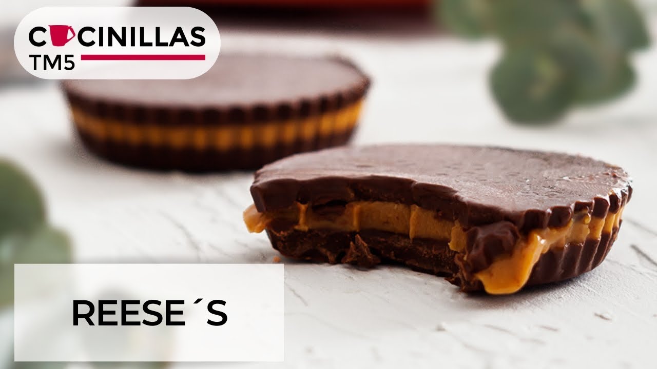 Reese´s Caseras | Chocolatinas con Crema de Cacahuete