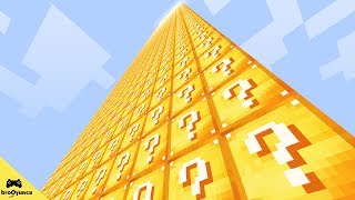 MİNECRAFT - EN UZUN KULE ŞANS BLOKLARI