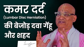 कमर दर्द (Lumbar Disc Herniation) की बेजोड़ दवा गेंहू और शहद
