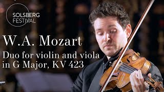 Mozart: String Duo No. 1 for Violin and Viola in G Major, KV 423 / Antje Weithaas &amp; Adrien La Marca