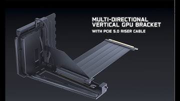 LIAN LI - Multi Directional Vertical GPU bracket (with PCIe 5.0) Official Product Video