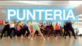 PUNTERIA,  Shakira/CardiB /#zumba /Zin Lorena Gualda