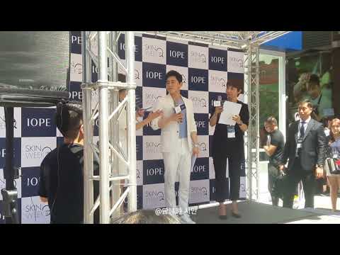 180713 조정석 Cho Jung Seok 曹政奭 IOPE活動-作品進度跟計畫