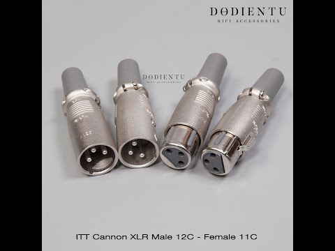251☆ITT Cannon XLR 4-11C(メス)20 ITTキャノン XLR4-11C XLR