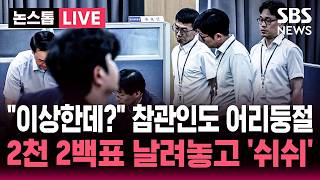 [🔴속보]  '이상하다' 참관인도 어리둥절..2년 전 국회의원 선거 '무효표 4,696표' 반전 / SBS 뉴스속보
