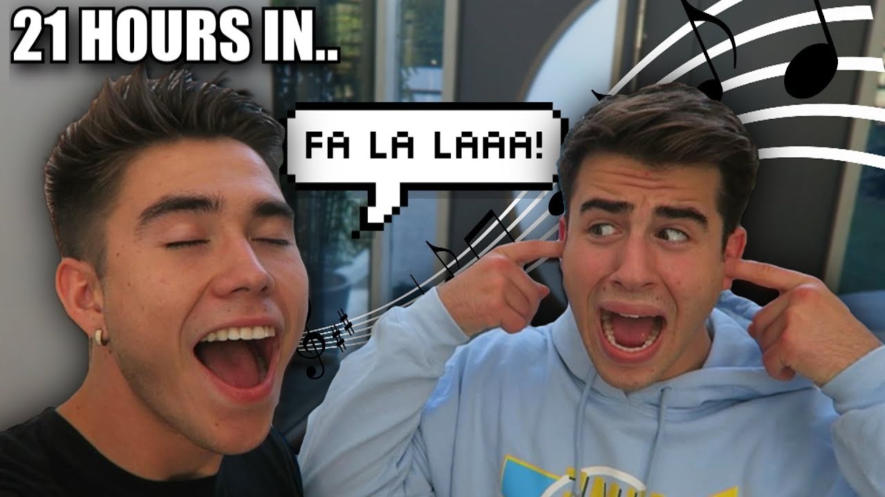 Singing Everything I Say To Annoy My Friends(24 Hour Challenge)