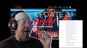 Akai update 3.1.1. Updating the Akai Force/installing synths Tips and making a quick beat.
