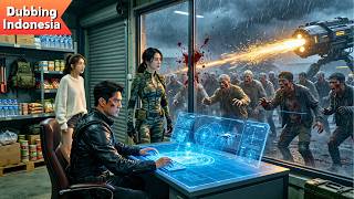 Zombies rage outside! Inside, I blast them all with my laser cannon! | Dubbed Drama screenshot 2