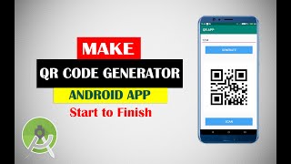 Make Android QR Code Generator App From Scratch  | Android Studio Projects Tutorial For Beginners screenshot 1