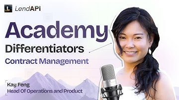 LendAPI Academy: Native Contract Management