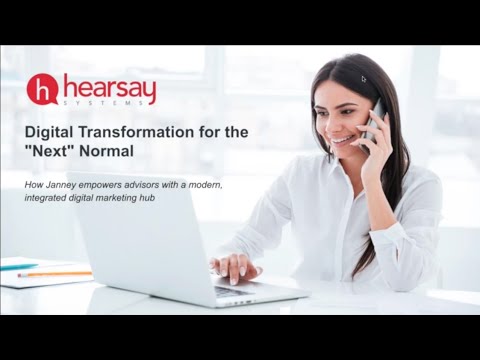 Janney - Digital Transformation for the Next Normal