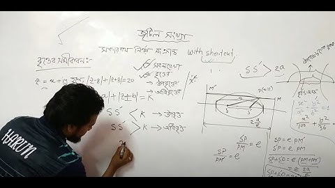 16.জটিল সংখ্যার সঞ্চারপথ নির্ণয় পর্ব-03 (উপবৃত্ত ও অধিবৃত্ত)।