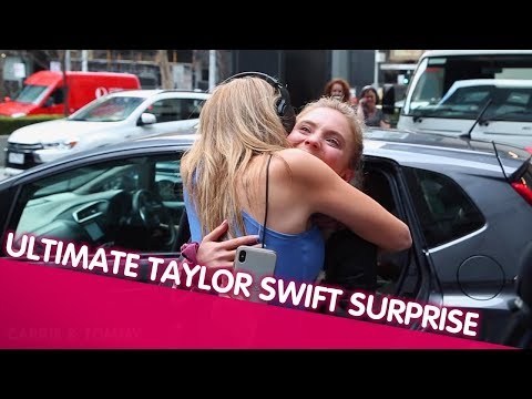 Ultimate Taylor Swift Surprise! | Carrie & Tommy