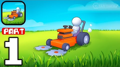 Grass Ranch - Gameplay Walkthrough Part 1 The Most Satisfying Grass Cutting (Android,iOS)