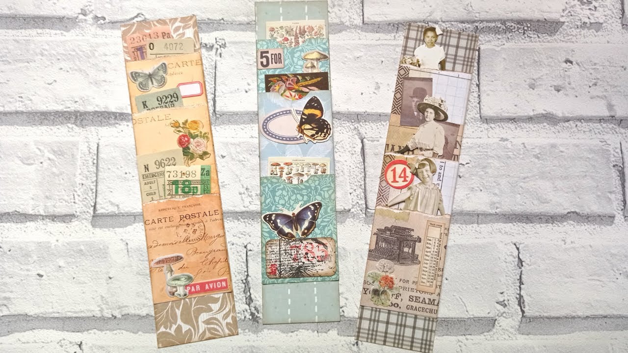 Layered Pocket Belly Bands - #msscrapbusters - YouTube