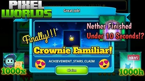 The End! Road To 130 Achievements (Last Part) | Pixel Worlds