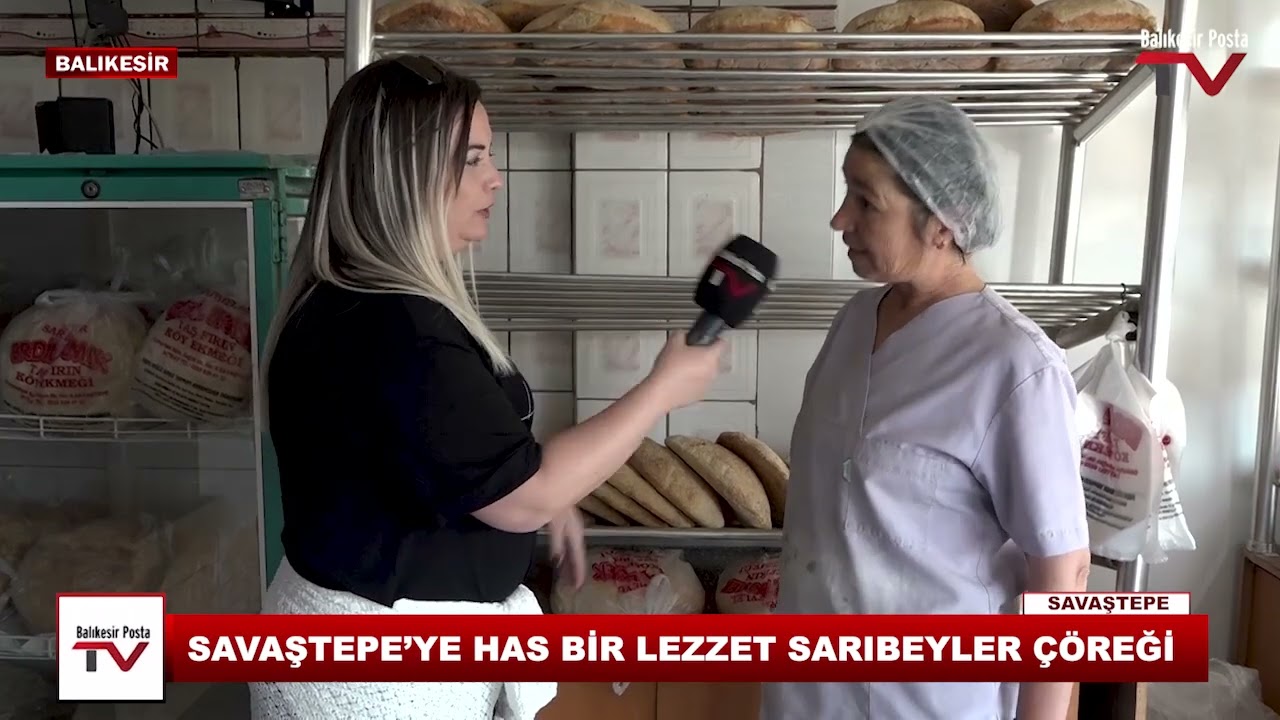 SAVAŞTEPE'YE HAS BİR LEZZET SARIBEYLER ÇÖREĞİ.