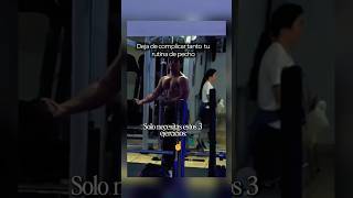 La ÚNICA rutina de pecho que necesitas (Solo 3 ejercicios) #fitness #gym #parati #viral