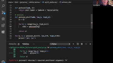 Galvanize DSI Technical Interview Coding Prep, Part 10: Analysis of the Poisson Distribution