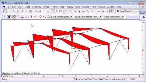 MAXSURF Multiframe - Analyzing Results