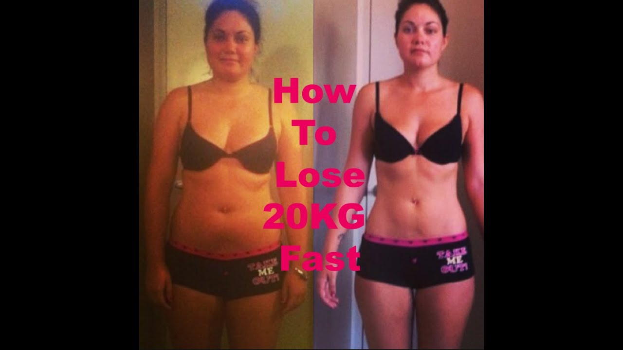 How To Lose 20kg Fast - My story.